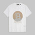 B.L.M.N White FB Premium Printed T-Shirt